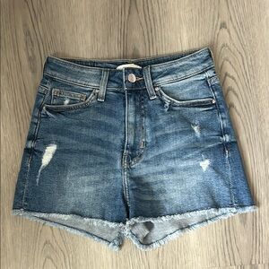 H&M Denim Distressed Women Shorts Size 2